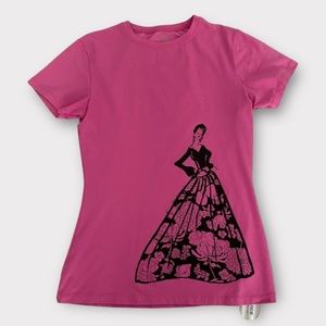 Zorrel Women’s T-Shirt Tee Small Dri-Balance Pink Lady Barbiecore Casual NWT